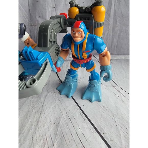 Mattel rescue heroes lot 2 Gil Gripper Matt Medic 1998 2002 - Picture 2 of 7